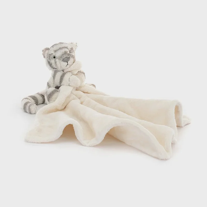 Cuddly and lovely Jellycat animalsSoother Bashful Snow Tiger
