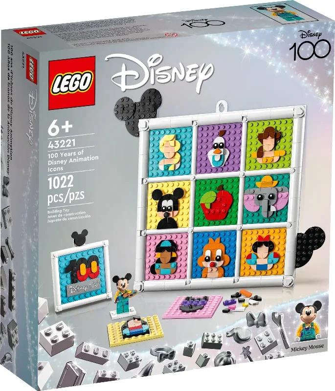Providing a tactile learning experience LEGO100 YEARS DISNEY ICONS
