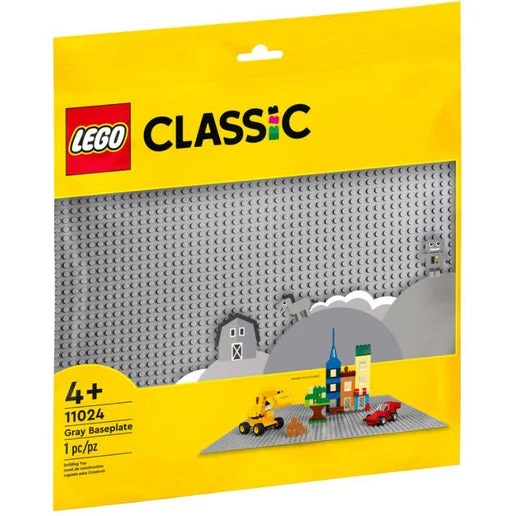 Offering interactive play LEGOGrey Base Plates -11024