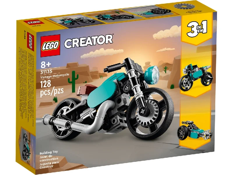 Environmentally friendly LEGO materials31135 Vintage Motorcycle LEGO