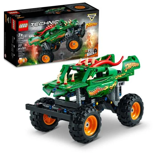Encouraging imaginative storytelling LEGO42149 Monster Jam™ Dragon™ LEGO