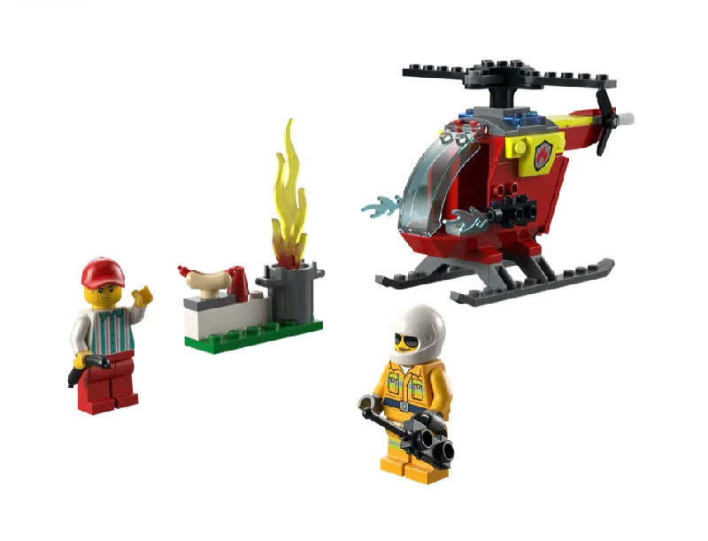 Promoting social skills LEGO play60318  LEGO® City Fire Helicopter