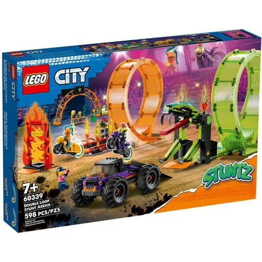 Universally loved LEGO toysDouble Loop Stunt Arena - 60339