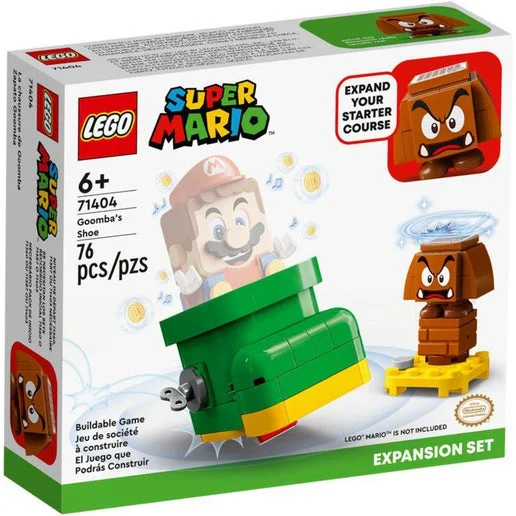 Adorable and charming LEGO charactersGoombas Shoe Expansion Set - 71404