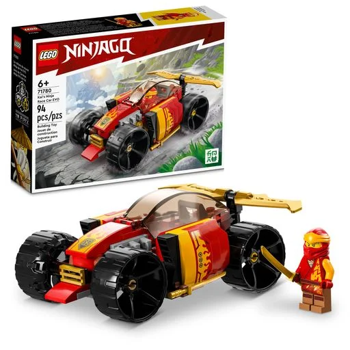Precisely scaled LEGO miniatures71780 Kai's Ninja Race Car LEGO