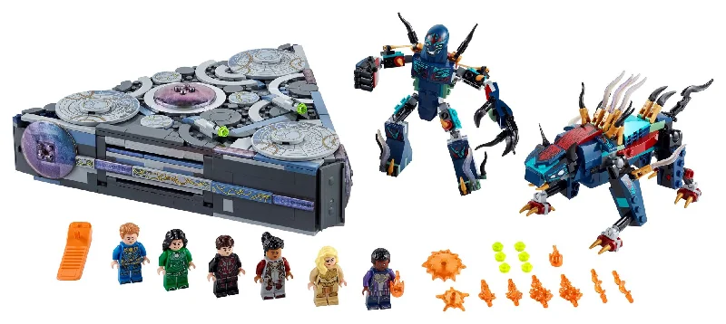 Universally loved LEGO toys76156 LEGO® Marvel Eternals Rise of the Domo