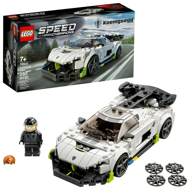 Creatively inspiring LEGO76900 Koenigsegg Jesko LEGO