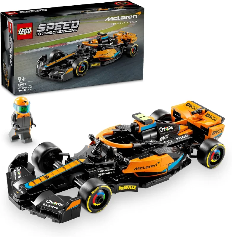 Non-toxic and safe LEGO toys76919 2023 McLaren Formula 1 Race Car LEGO