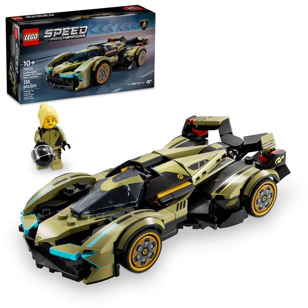 Timeless and classic LEGO toys76923 Lamborghini Lambo V12 Vision GT Super Car LEGO