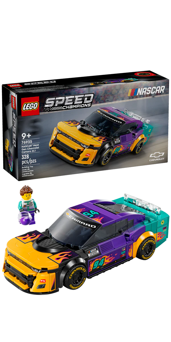 Encouraging hand-eye coordination LEGO76935 NASCAR® Next Gen Chevrolet Camaro ZL1 LEGO Encouraging hand-eye coordination LEGO76935 NASCAR® Next Gen Chevrolet Camaro ZL1 LEGO