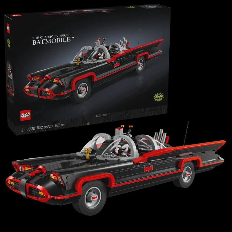 Fun-filled LEGO adventuresBatman: The Classic TV Series Batmobile