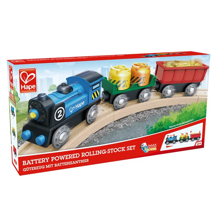 Battery Powered Train Rolling Stock Set Hape