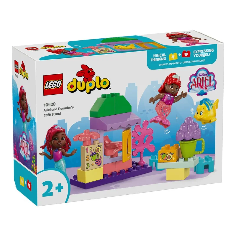 Consistently high-quality LEGO productsDUPLO by LEGO Disney Ariel and Flounder’s Café Stand 10420 Consistently high-quality LEGO productsDUPLO by LEGO Disney Ariel and Flounder’s Café Stand 10420