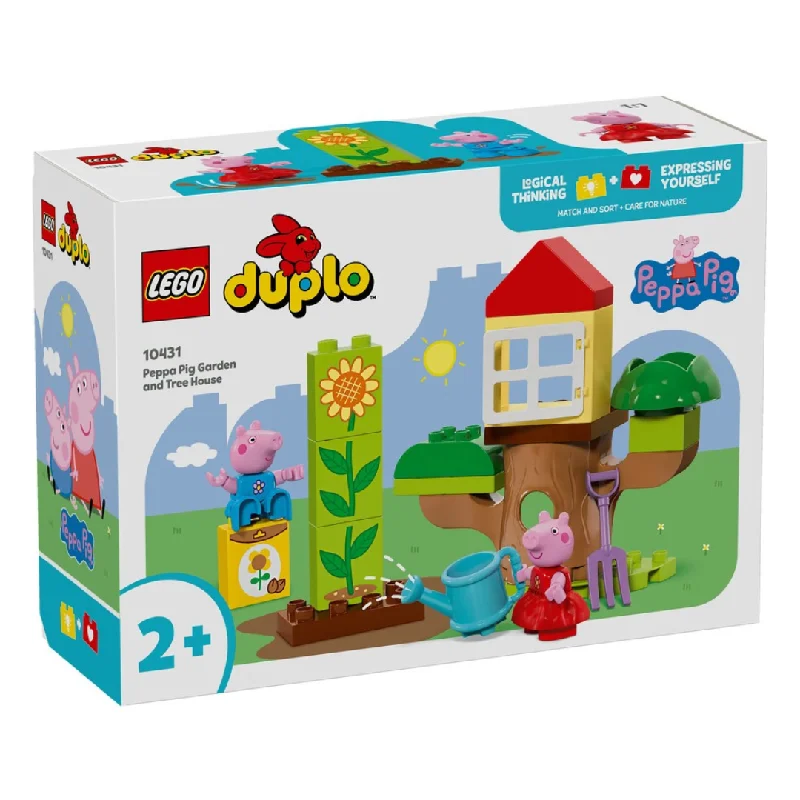 Promoting fine motor skills LEGO setsDUPLO by LEGO Peppa Pig Garden and Tree House Toy 10431 Promoting fine motor skills LEGO setsDUPLO by LEGO Peppa Pig Garden and Tree House Toy 10431