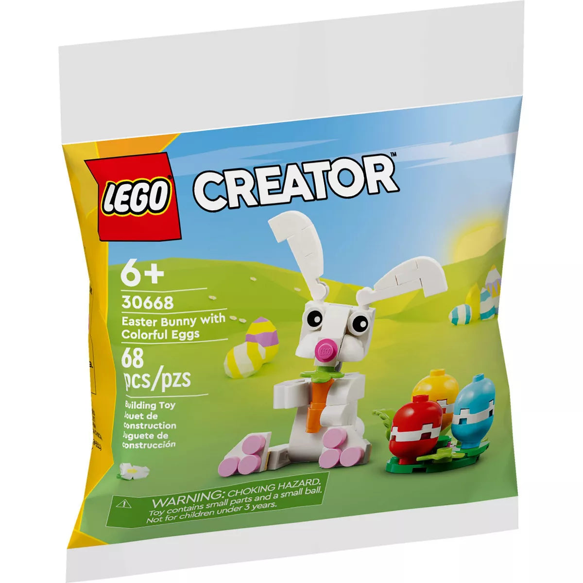 Family-friendly LEGO experiencesEaster Bunny with Colorful Eggs - LEGO Creator Polybag Set (30668) Family-friendly LEGO experiencesEaster Bunny with Colorful Eggs - LEGO Creator Polybag Set (30668)