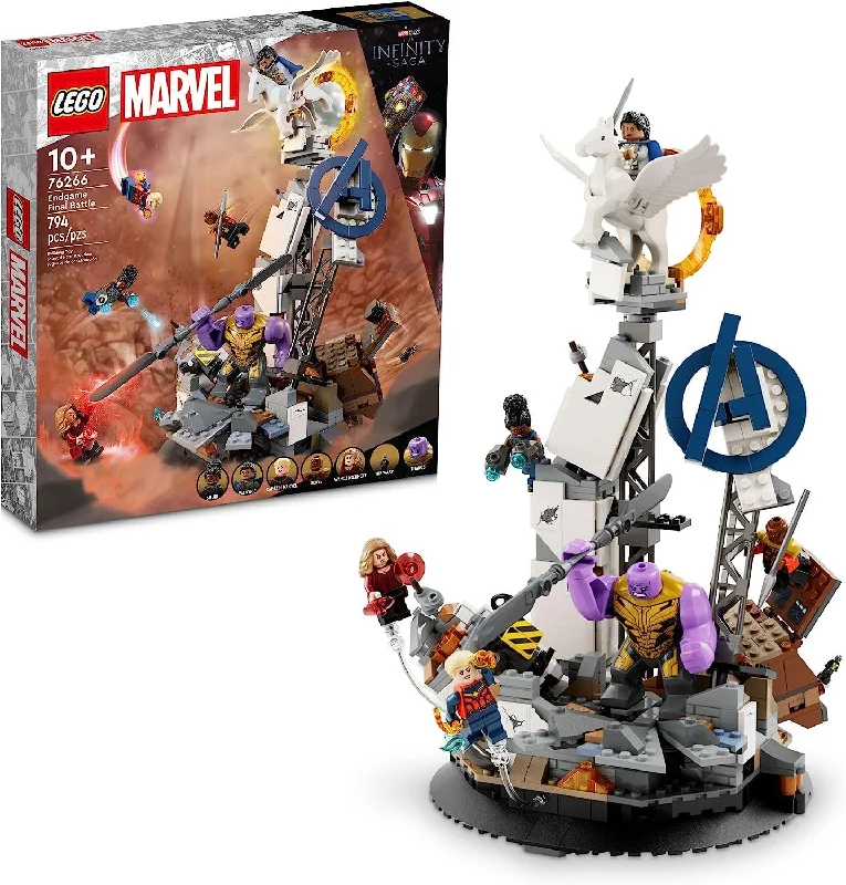 Reflecting diverse hobbies LEGO setsEndgame Final Battle