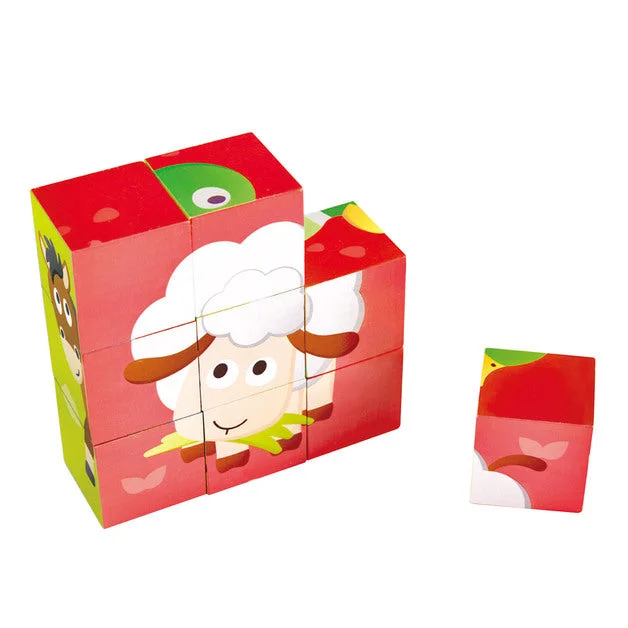 Farm Animal Block Puzzle Hape