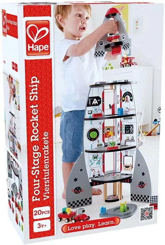 Four Stage Rocket Ship Hape