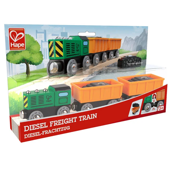 Diesel Freight Train Set Hape