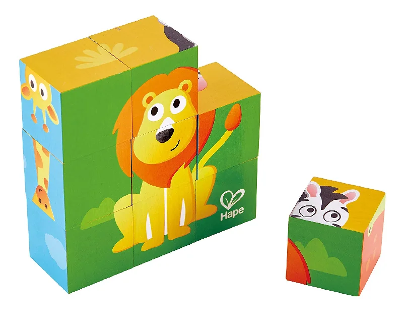 Jungle Animal Block Puzzle Hape