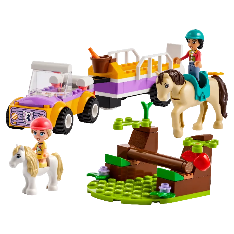 Customizable and personalized LEGO optionsHorse and Pony Trailer