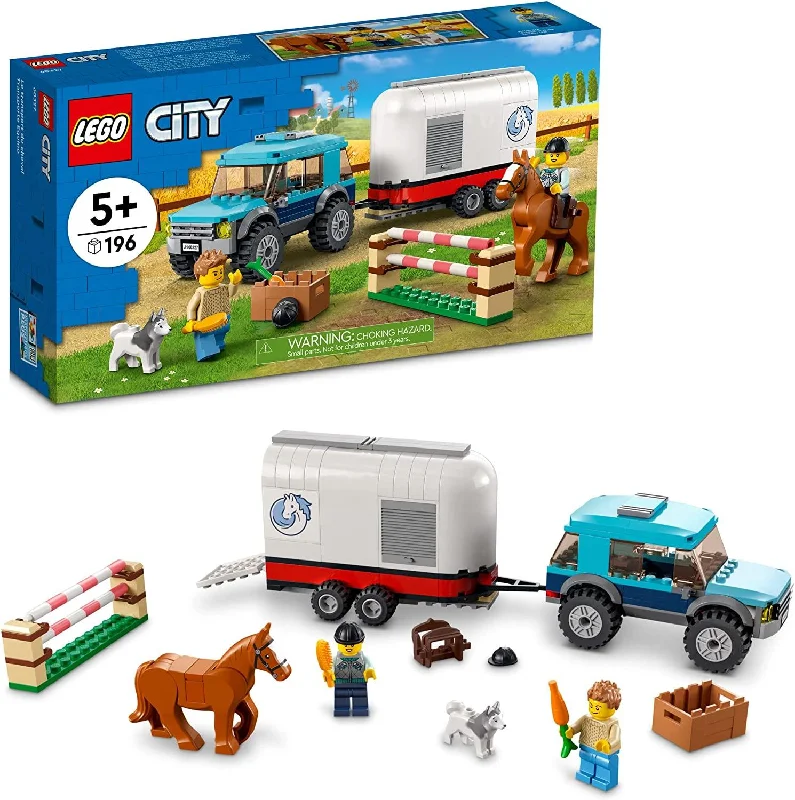 Customizable and personalized LEGO optionsHorse Transporter