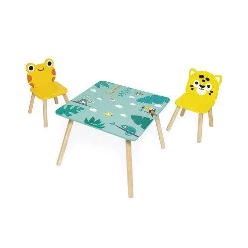 Janod Tropik Tropical Wooden Furniture Set