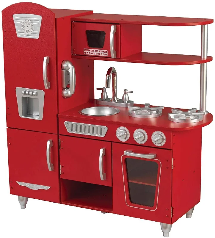 KidKraft 53173 Red Vintage Wooden Kitchen