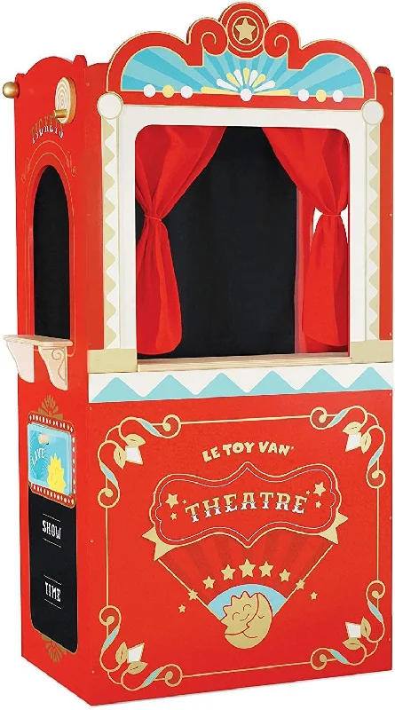 Le Toy Van Wooden Educational Puppet Theatre