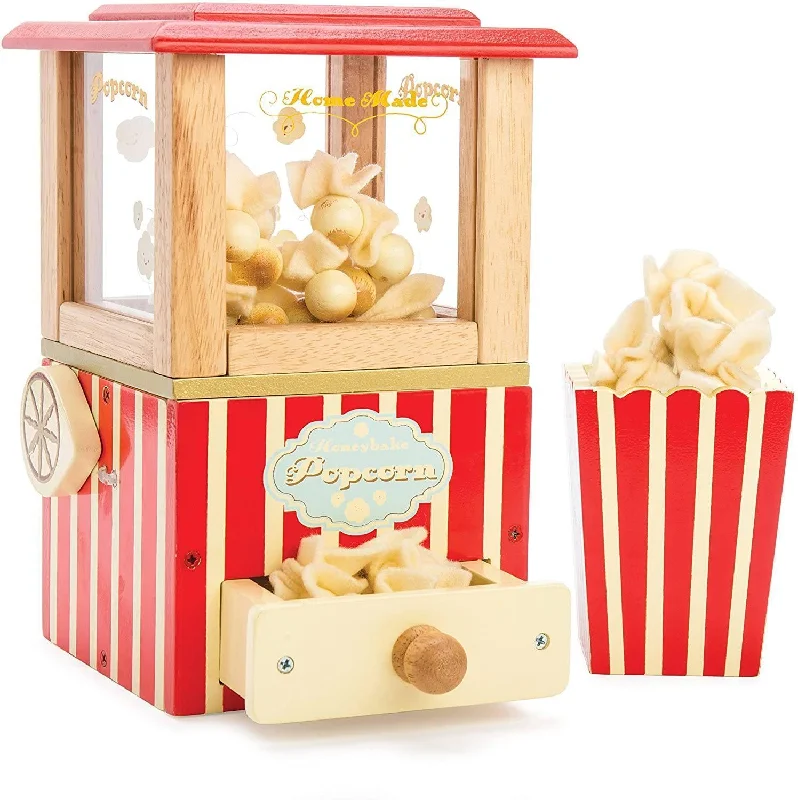 Le Toy Van - Wooden Honeybake Retro Popcorn Machine