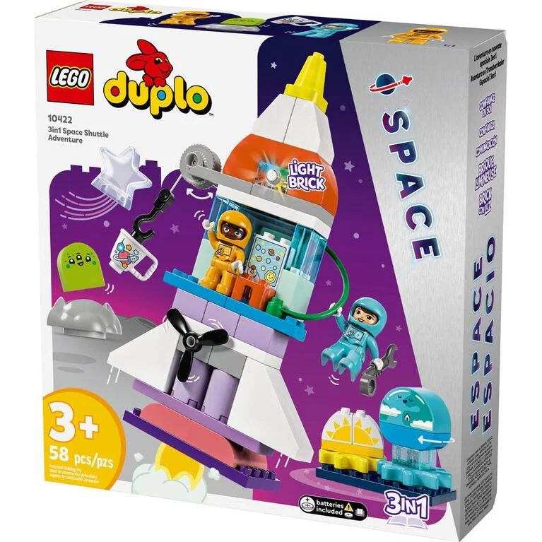 LEGO Duplo 3 in 1 Space Shuttle Adventure