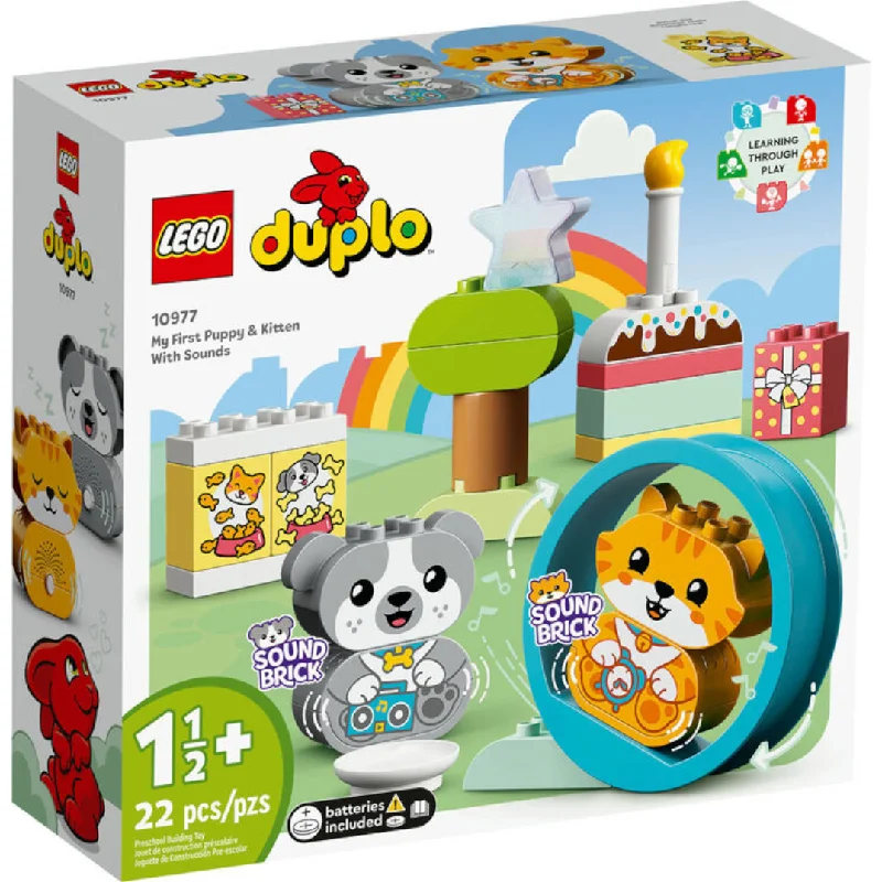 LEGO DUPLO My First Puppy and Kitten with Sounds