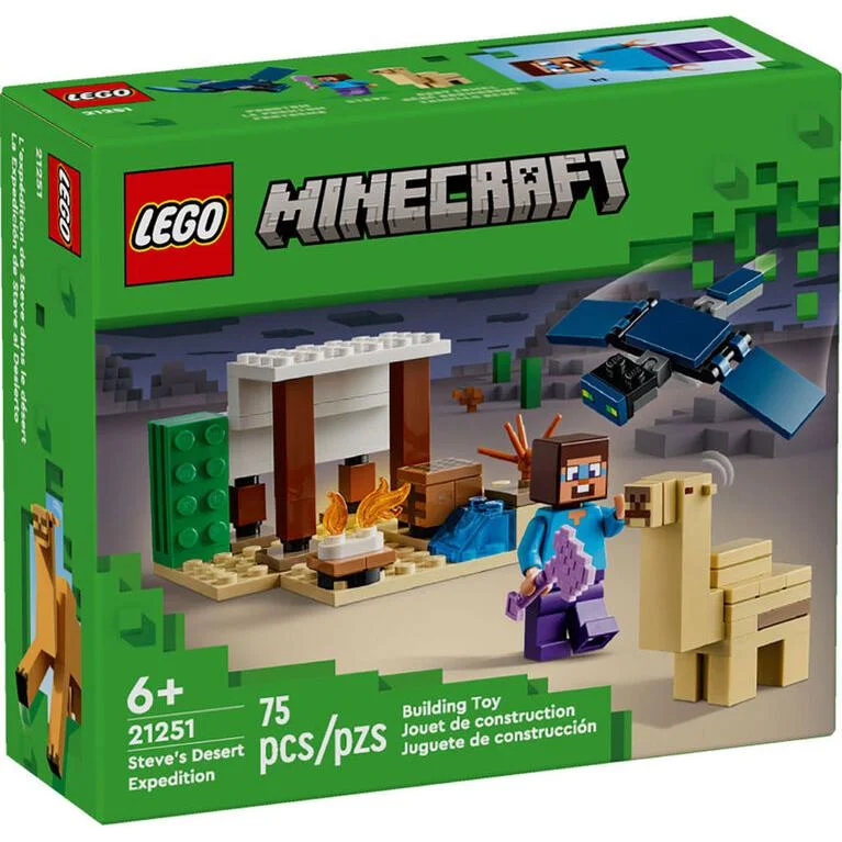 LEGO Minecraft Steve's Desert Expedition