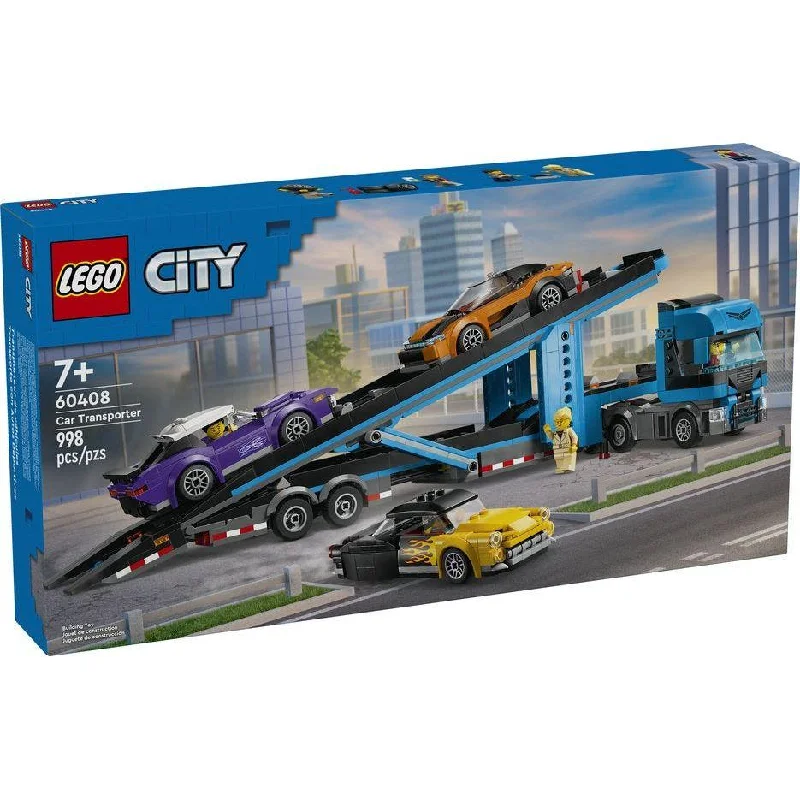 LEGO City Car Transporter Truck with Sports Cars