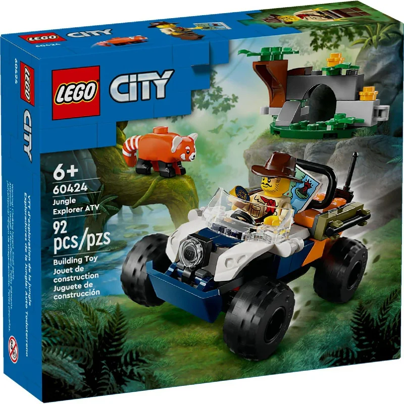 LEGO City Jungle Explorer ATV Red Panda Mission