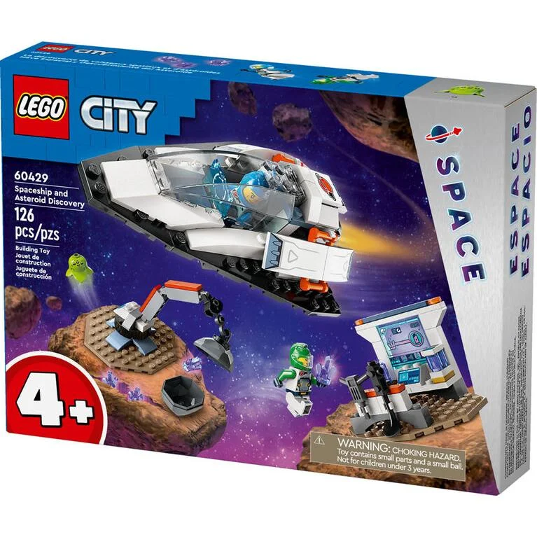 LEGO City Spaceship and Asteroid Discovery