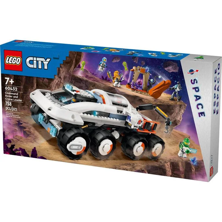 LEGO City Command Rover and Crane Loader