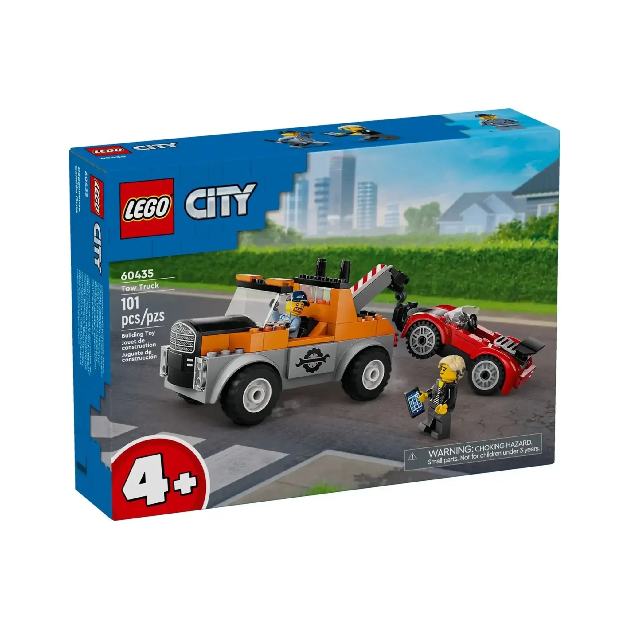 LEGO City Tow Truck and Sports Car Repair