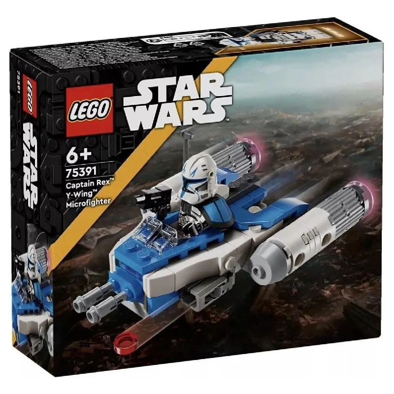 Reflecting popular cultures LEGO themesLEGO Star Wars Captain Rex Y-Wing Microfighter Reflecting popular cultures LEGO themesLEGO Star Wars Captain Rex Y-Wing Microfighter