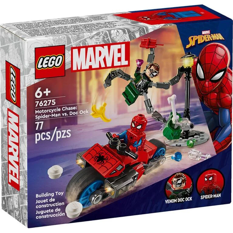 LEGO Marvel Motorcycle Chase: Spider-Man vs. Doc Ock