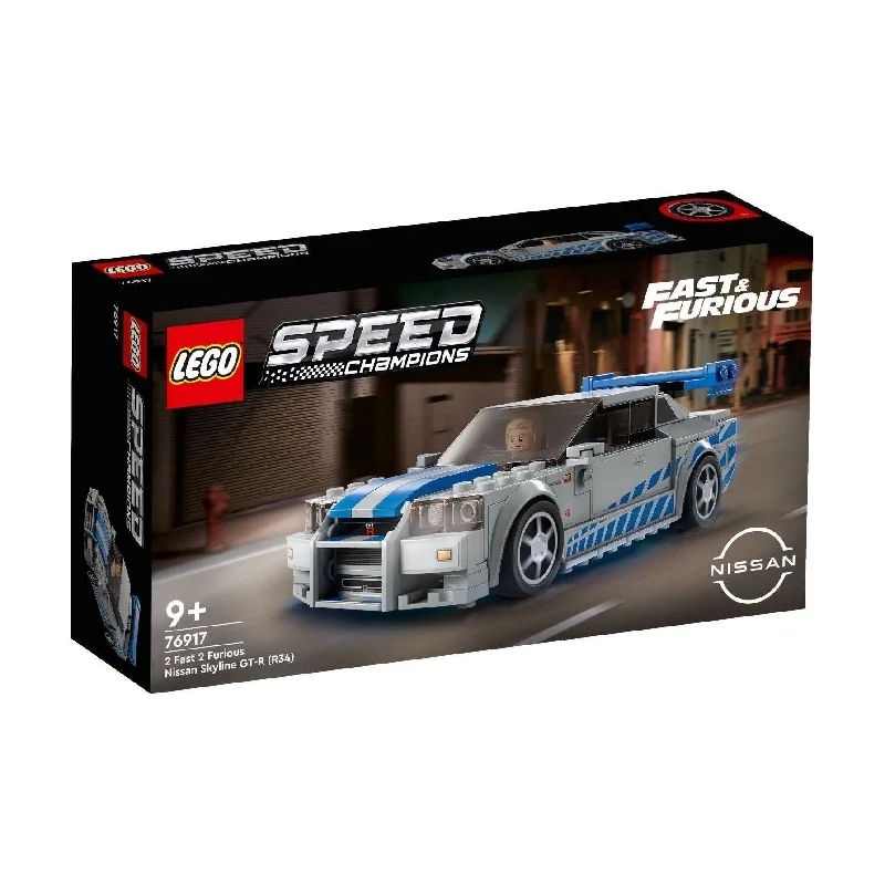 LEGO Speed Champions 2 Fast 2 Furious Nissan Skyline GT-R (R34)