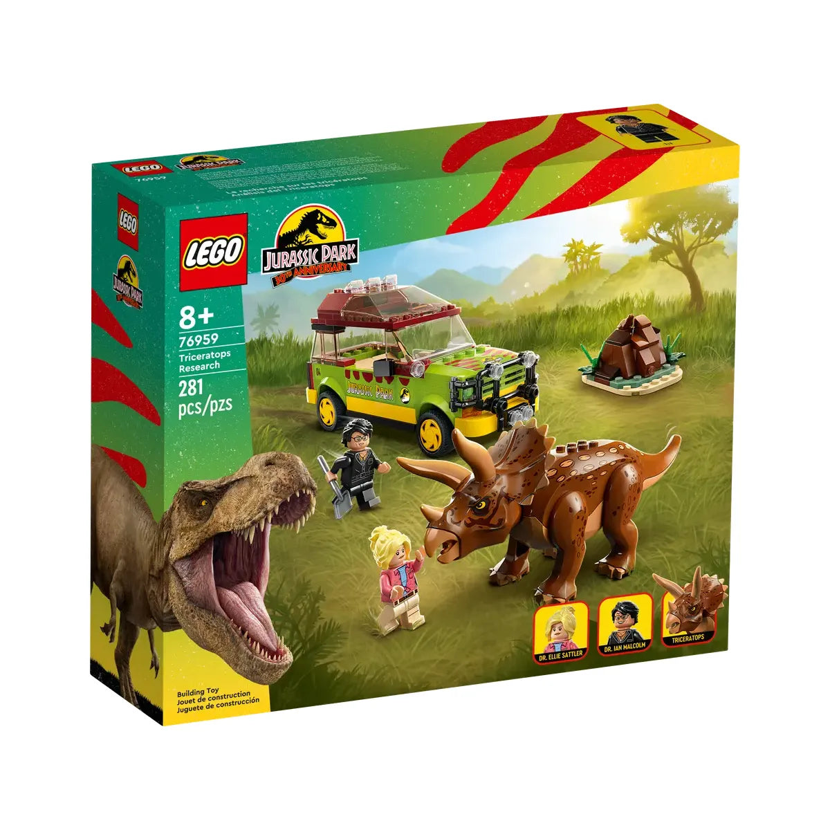 LEGO Jurassic Park Triceratops Research