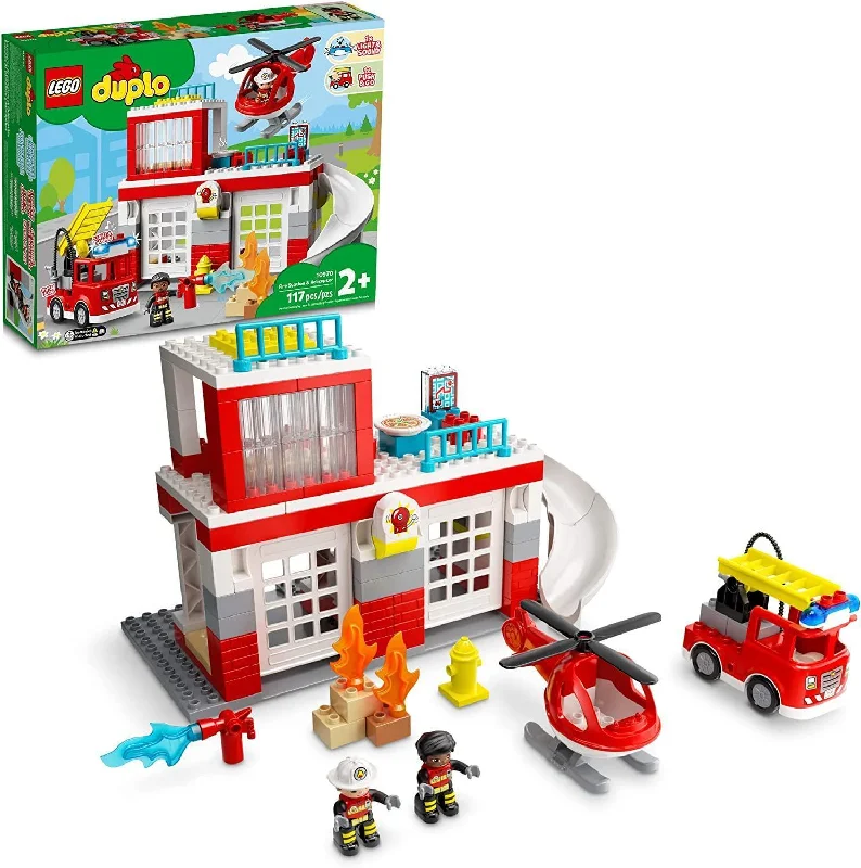 LEGO DUPLO 10970 Fire Station & Helicopter