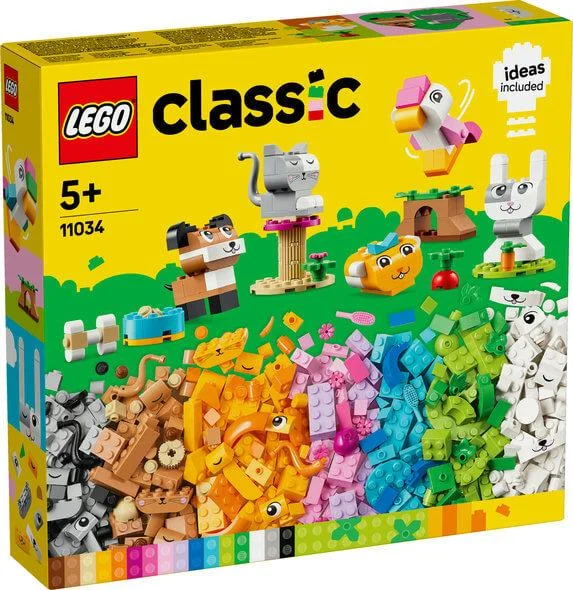 Age-appropriate LEGO toysLego Classic 11034 Creative Pets