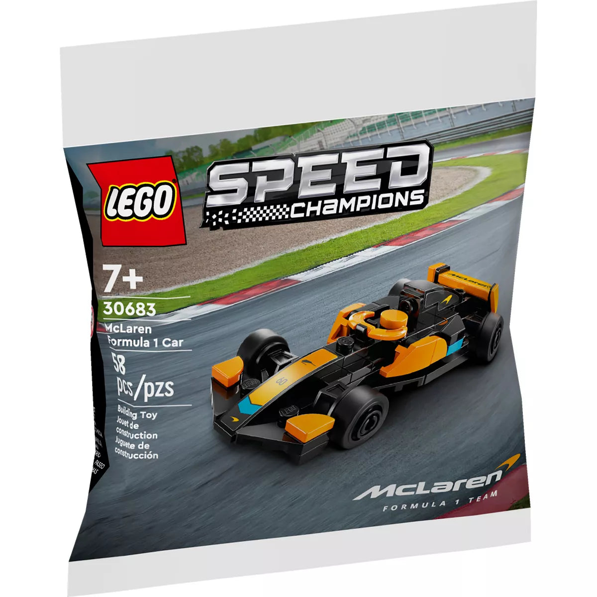 Offering hours of entertainment LEGO30683 McLaren Formula 1 Car LEGO