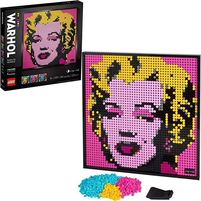 Endlessly replayable LEGO scenariosLego 31197 Andy Warhols Marllyn Monroe