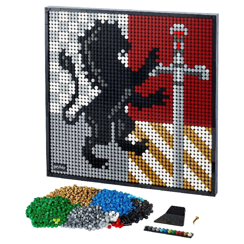 Offering a sense of nostalgia LEGOLego 31201 Harry Potter Hogwarts Crests