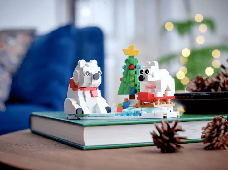 Creatively inspiring LEGOLego Christmas 40571 Wintertime Polar Bears