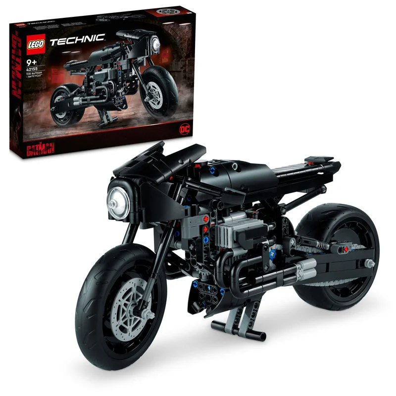 Promoting fine art skills LEGO modelsLEGO 42155 Technic The Batman - Batcycle