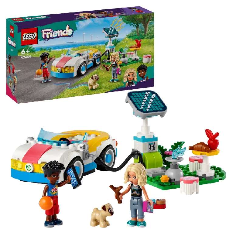 Encouraging teamwork LEGO gamesLEGO 42609 Friends Electric Car And Charger